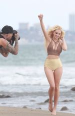 AVA SAMBORA for 138 Water Photoshoot in Malibu 03/14/2016