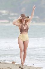 AVA SAMBORA for 138 Water Photoshoot in Malibu 03/14/2016