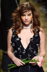 BARBARA PALVIN at Metrocity Fashion Show in Seoul 03/23/2016
