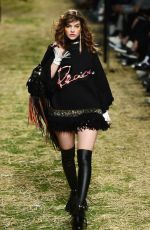 BARBARA PALVIN at Metrocity Fashion Show in Seoul 03/23/2016