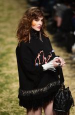 BARBARA PALVIN at Metrocity Fashion Show in Seoul 03/23/2016
