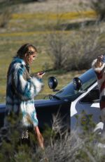 BARBARA PALVIN on the Set of L