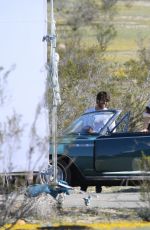 BARBARA PALVIN on the Set of L