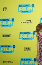 BELA THORNE at Shovel Buddies Premiere 2016 SXSW Festival in Austin 03/14/2016