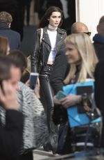 BELLA HADID Leaves Chanel Fashion Show in Paris 08/03/2016
