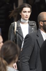 BELLA HADID Leaves Chanel Fashion Show in Paris 08/03/2016