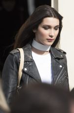 BELLA HADID Leaves Chanel Fashion Show in Paris 08/03/2016
