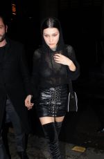 BELLA HADID Leaves Givenchy Fashion Show After Party in Paris 03/06/2016