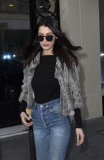 BELLA HADID Out and About in Paris 03/07/2016