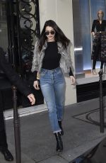BELLA HADID Out and About in Paris 03/07/2016