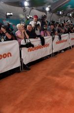 BREC BASSINGER at Nickelodeon’s 2016 Kids’ Choice Awards in Inglewood 03/12/2016