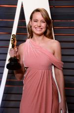 BRIE LARSON at Vanity Fair Oscar 2016 Party in Beverly Hills 02/28/2016