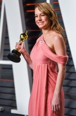 BRIE LARSON at Vanity Fair Oscar 2016 Party in Beverly Hills 02/28/2016