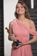 BRIE LARSON at Vanity Fair Oscar 2016 Party in Beverly Hills 02/28/2016