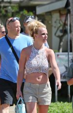 BRITNEY SPEARS Out Shopping in Hawaii 03/29/2016