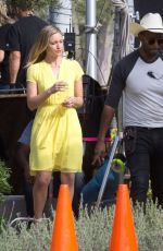BRITTANY SNOW on the Set of Lipton Tea Commercial in Los Angeles 03/21/2016