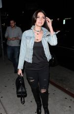 BRITTNY GASTINEAU Arrives at Nice Guy in West Hollywood 03/18/2016