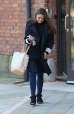 BROOKE VINCENT Leaves Key103 Radio Station in Manchester 03/17/2016