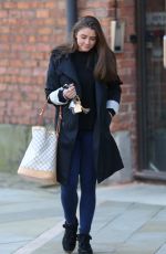 BROOKE VINCENT Leaves Key103 Radio Station in Manchester 03/17/2016