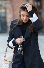 BROOKE VINCENT Leaves Key103 Radio Station in Manchester 03/17/2016