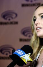 CAITY LOTZ at Legends of Tomorrow Panel at 2016 Wondercon in Los Angeles 03/27/2016