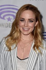 CAITY LOTZ at Legends of Tomorrow Panel at 2016 Wondercon in Los Angeles 03/27/2016