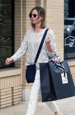 CALISTA FLOCKHART Out Shopping in Los Angeles 03/11/2016