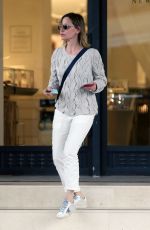 CALISTA FLOCKHART Out Shopping in Los Angeles 03/11/2016