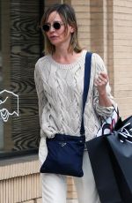 CALISTA FLOCKHART Out Shopping in Los Angeles 03/11/2016