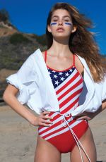 CAMILA MORRONE - Channels Baywatch Red Swimsuits CR Fashion Book 2016