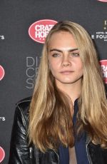 CARA DELEVINGNE at Dita Von Teese’s ‘Le Crazy Horse’ Opening Night in Paris 03/15/2016