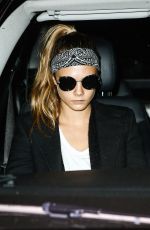 CARA DELEVINGNE at JFK Airport in New York 03/23/2016