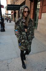 CARA DELEVINGNE Out in New York 03/24/2016