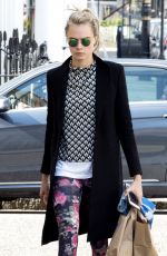 CARA DELVONGNE Out and About in London 03/22/2016