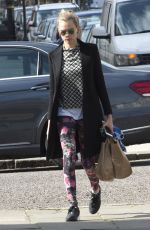 CARA DELVONGNE Out and About in London 03/22/2016