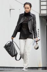 CARA SANTANA Out and About in West Hollywood 03/21/2016