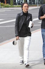 CARA SANTANA Out and About in West Hollywood 03/21/2016