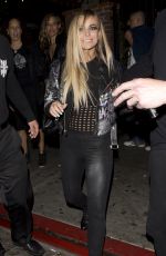 CARMEN ELECTRA Leaves Abbey in West Hollywood 03/19/2016