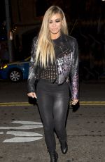 CARMEN ELECTRA Leaves Abbey in West Hollywood 03/19/2016