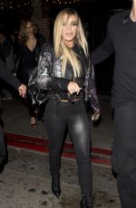 CARMEN ELECTRA Leaves Abbey in West Hollywood 03/19/2016