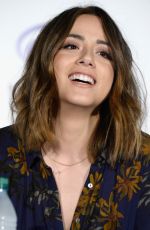 CHLOE BENET at Agents of S..I.E.L.D. Panel at Wondercon 03/26/2016
