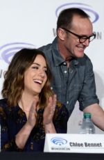 CHLOE BENET at Agents of S..I.E.L.D. Panel at Wondercon 03/26/2016