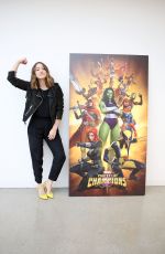 CHLOE BENNET Celebrates Women of Power with Marvel Contest of Champions Mobile Game in Los Angeles 03/22/2016