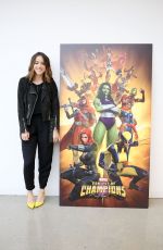 CHLOE BENNET Celebrates Women of Power with Marvel Contest of Champions Mobile Game in Los Angeles 03/22/2016