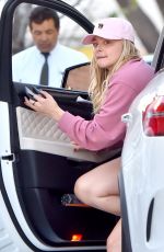 CHLOE MORETZ Arrives at a Dermatologist in Beverly Hills 03/15/2016