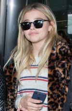 CHLOE MORETZ Arrives at Incheon Airport in Seoul 03/02/2016
