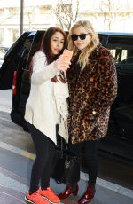 CHLOE MORETZ at Prince De Galles Hotel in Paris 02/29/2016