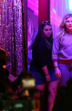 CHLOE MORETZ Films a Party Scene on the Set of 