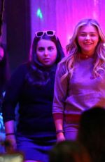 CHLOE MORETZ Films a Party Scene on the Set of 