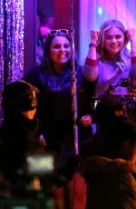 CHLOE MORETZ Films a Party Scene on the Set of 